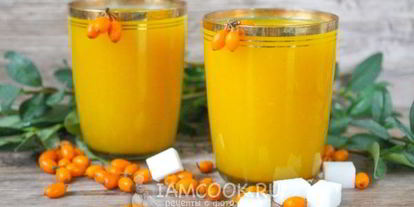 Шаг 9: киселя из облепихи