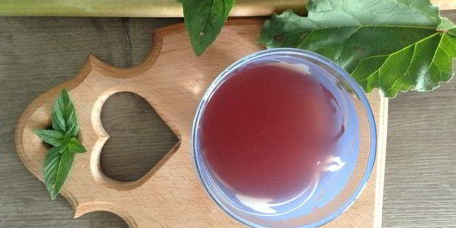 Рецепт киселя из ревеня