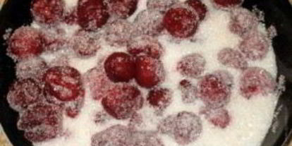 Шаг 1: киселя из вишни