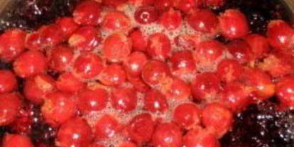 Шаг 2: киселя из вишни