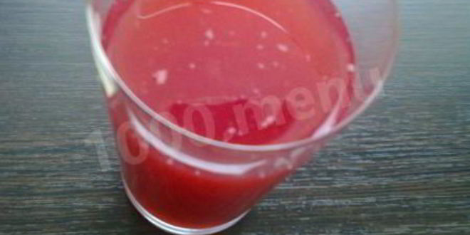 Рецепт Киселя из замороженных ягод клюквы и брусники