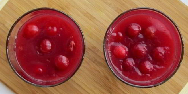 Рецепт киселя из замороженных ягод