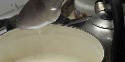 Шаг 6: киселя молочного