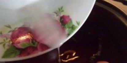 Шаг 4: киселя смородинового