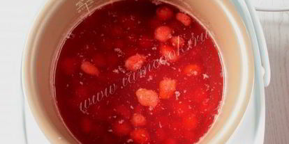 Шаг 7: киселя в мультиварке