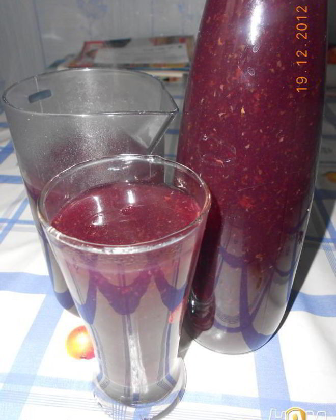 Рецепт киселя ягодного из черной смородины