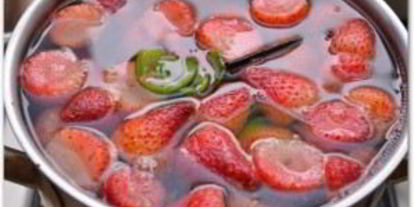 Шаг 1: клубничного киселя