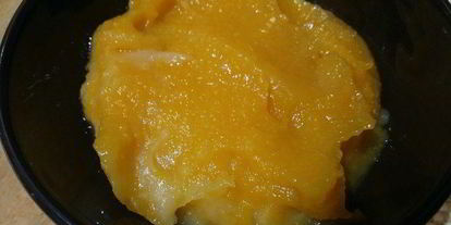 Шаг 1: молочно-тыквенного кисель