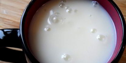 Шаг 3: молочного киселя