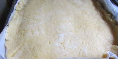 Шаг 8: пляцка яблоки под кисельным небом