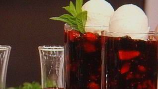 Рецепт Ягодного киселя-ассорти Роте грюце