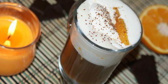 Рецепт апельсинового кофе