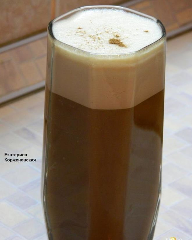 Рецепт гляссе с растворимым кофе