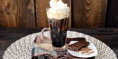 Шаг 5: кофе черного лес