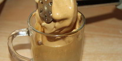 Шаг 1: кофе фраппе