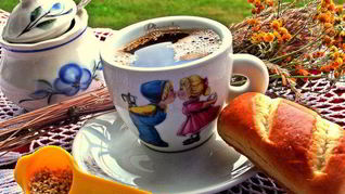 Рецепт Кофе с кунжутом