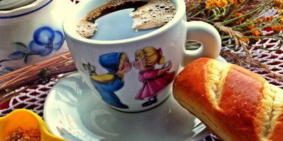 Шаг 9: кофе с кунжутом