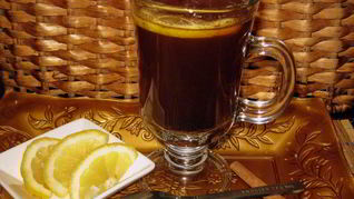 Рецепт Кофе с медом, корицей и лимоном