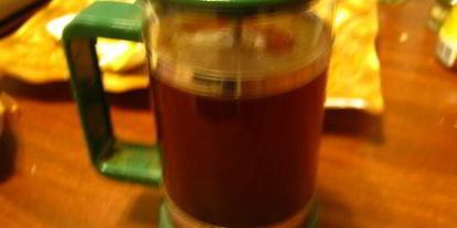 Шаг 1: кофе с медом, корицей и лимоном