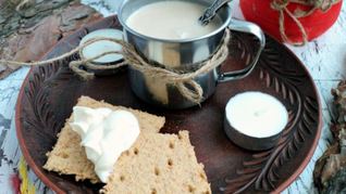 Рецепт Пикантного кофе с плавленым сыром