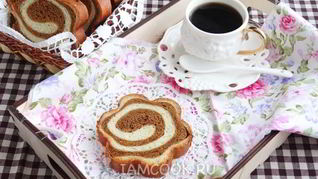 Рецепт Сдобы Кофе с молоком