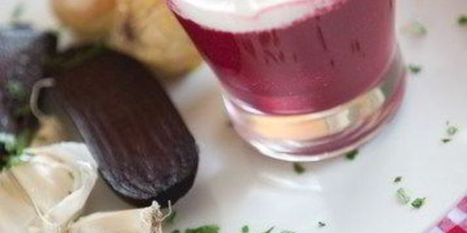 Рецепт свекольного капучино