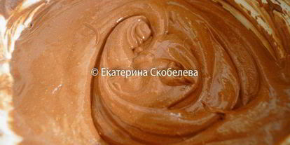 Шаг 6: трехслойного кофейно-шоколадного чизкейк