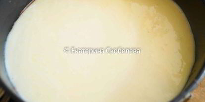 Шаг 8: трехслойного кофейно-шоколадного чизкейк