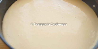 Шаг 9: трехслойного кофейно-шоколадного чизкейк