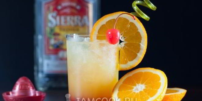 Рецепт Коктейль Текилы Санрайз