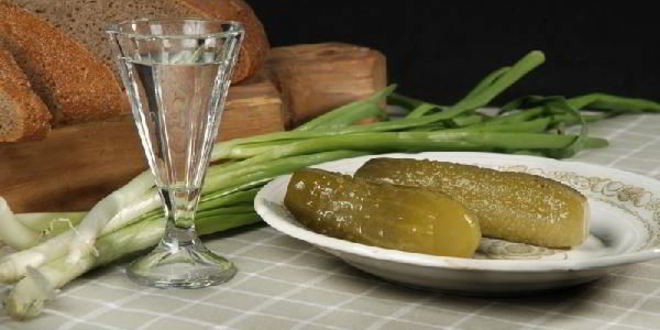 Рецепт огурцов на зиму с водкой