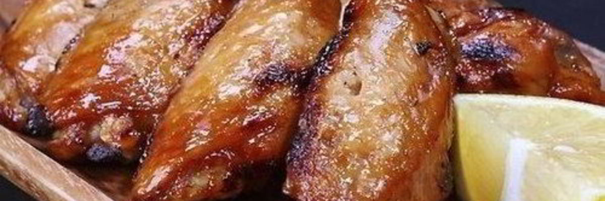 Рецепт Крылышек куриных в лимонном сиропе