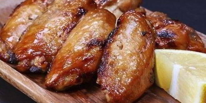 Рецепт крылышек куриных в лимонном сиропе
