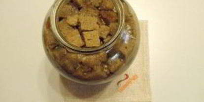 Шаг 8: домашнего кваса иза черного хлебов беза дрожжея