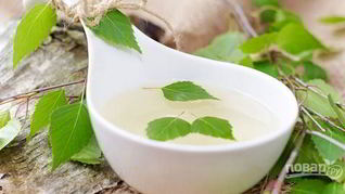 Рецепт Кваса из березового сока с изюмом