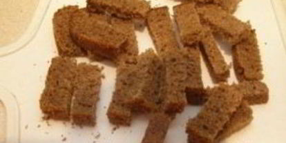 Шаг 1: кваса из черного хлеба