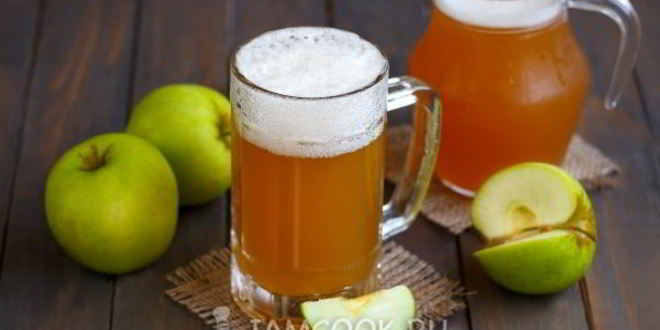 Рецепт яблочного кваса