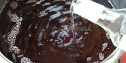 Шаг 4: малинового ликера