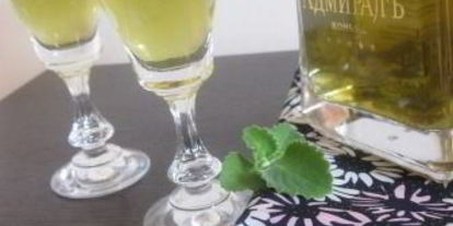 Шаг 4: мятного ликера