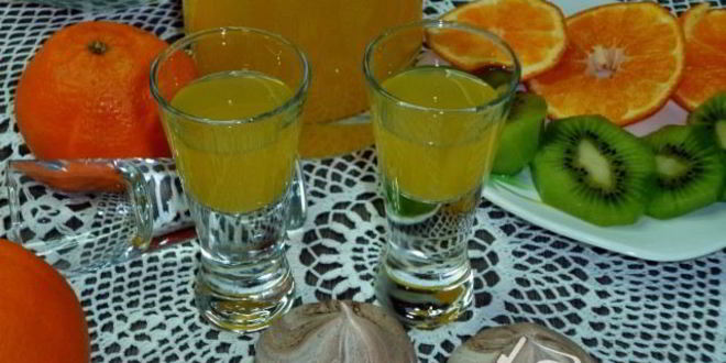 Рецепт Оранчеллоликера апельсино-мандариновый