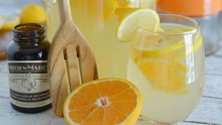 Рецепт Домашнего лимонада из лимона и апельсина