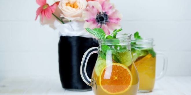 Рецепт домашнего лимонада с мятой и огурцом