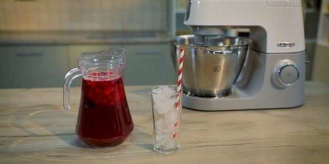 Рецепт домашнего лимонада с ягодами