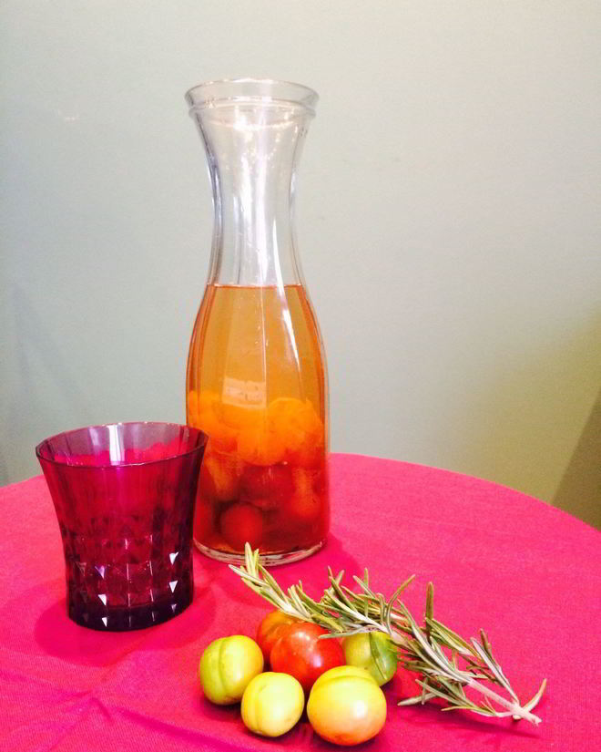 Рецепт лимонада из алычи с тимьяном и шалфеем