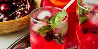 Шаг 10: малинового лимонада с лимончелло