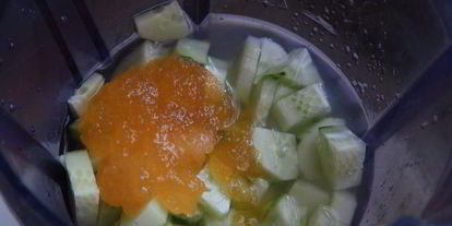 Шаг 1: медово-огуречного лимонада