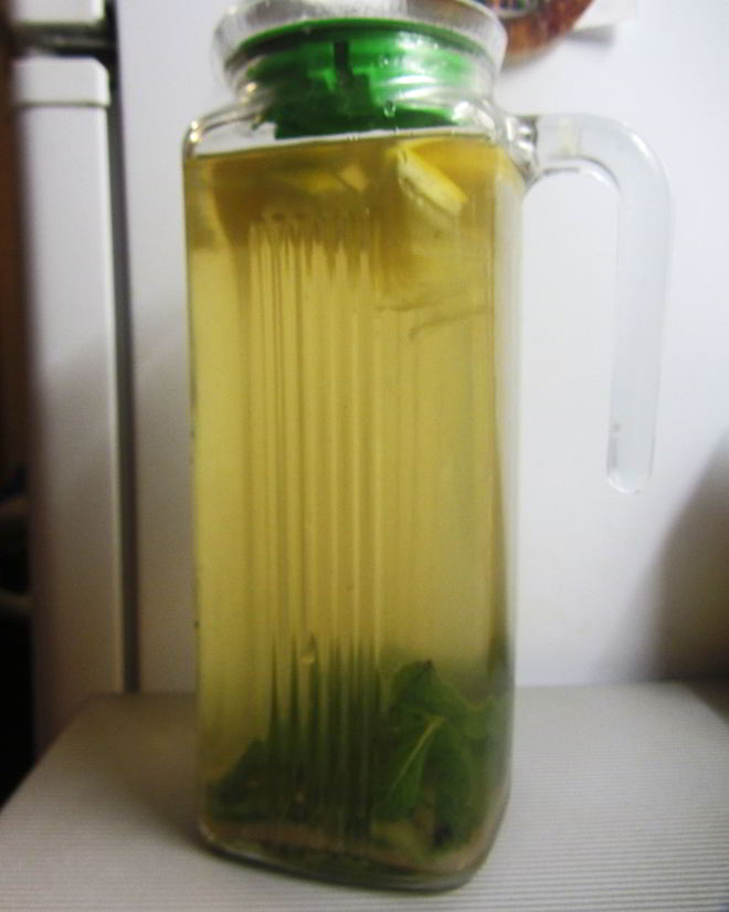 Рецепт освежающего мятно-имбирный лимонад