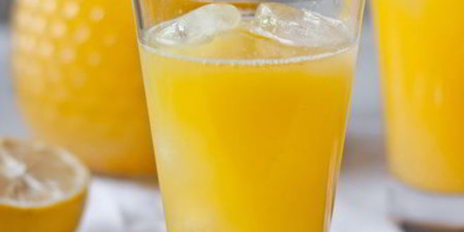 Рецепт персикового лимонада