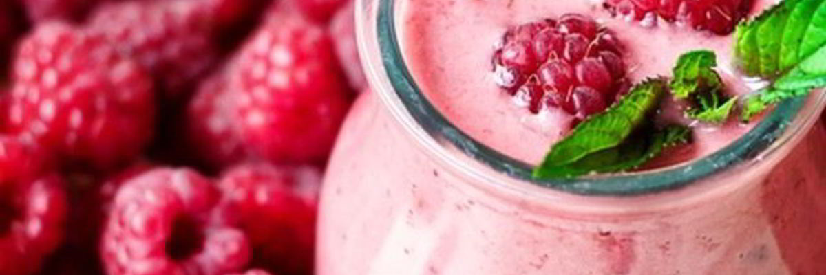 Рецепт Малинового коктейля с медом