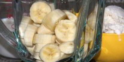 Шаг 1: молочного коктейля в блендере